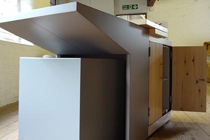 National-Trust-Quarry-Bank-Mill-Mobile-Collections-Display-Counter7