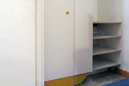 Design Build Installation –  Storage Cabinetry – Artists Studio
